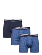 Jbs 3Pack Polyester Tights Boxerkalsonger Blue JBS