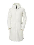 W Imperial Long Pile Jkt Outerwear Coats Winter Coats Cream Helly Hans...