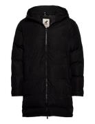 Birk Long Jacket Fodrad Jacka Black Fat Moose