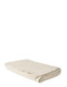 Faye Bedspread Home Textiles Bedtextiles Bedspread Cream STUDIO FEDER