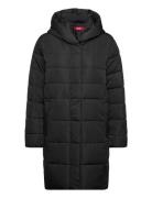 Women Coats Woven Regular Fodrad Rock Black Esprit Collection