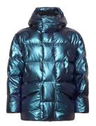 Harbin Puffer Jacket W3T4 Fodrad Jacka Blue Rains