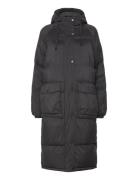 Nanna Puffer Coat Fodrad Jacka Black Noella