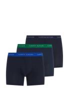 3P Boxer Brief Wb Boxerkalsonger Navy Tommy Hilfiger