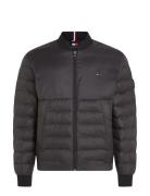 Packable Recycled Quilt Bomber Bomberjacka Jacka Black Tommy Hilfiger