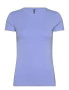 Pcsirene Tee Noos Top Blue Pieces