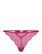 Isabelle Hl Sparkle String Tr Stringtrosa Underkläder Pink Hunkemöller