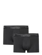 Low Rise Trunk 3Pk Boxerkalsonger Black Calvin Klein