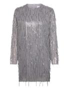 Hosbjerg Madelin Sequin Dress Silver