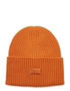 Mschkara Logo Beanie Accessories Headwear Beanies Orange MSCH Copenhag...