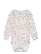 Bitta - Bodysuit Bodies Long-sleeved Multi/patterned Hust & Claire