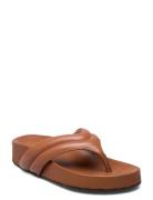 Bellano Brandy Nappa Platta Sandaler Brown ATP Atelier