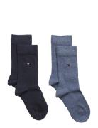 Tommy Hilfiger Th Children Sock Th Basic 2P Blå