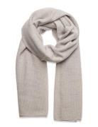 Wool-Cashmere Waffle-Knit Wrap Scarf Accessories Scarves Winter Scarve...