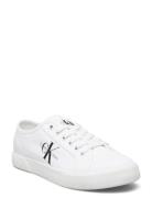 Ess Vulc Mono W Låga Sneakers White Calvin Klein