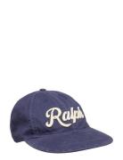 Appliquéd Twill Ball Cap Accessories Headwear Caps Navy Polo Ralph Lau...