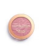 Revolution Blusher Reloaded Violet Love Rouge Smink Pink Makeup Revolu...