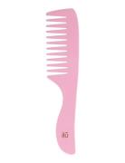 Ilu Comb Bamboom Pink Flamingo Hårborste Kam Nude ILU