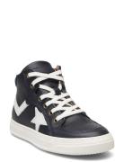 Bisgaard Isak Höga Sneakers Navy Bisgaard