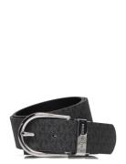 38Mm Reversible Belt Bälte Black Michael Kors Accessories