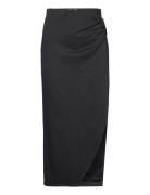 Objnynne Mw Long Skirt 128 Lång Kjol Black Object