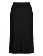 Amine Skirt Knälång Kjol Black Residus