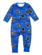 Trick Pyjamas Pyjamas Sie Jumpsuit Blue Martinex