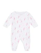 Nbfnightsuit W/F Flamingo Pyjamas Sie Jumpsuit White Name It