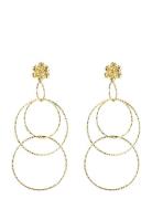 Multi Ring Earring Örhänge Smycken Gold By Jolima