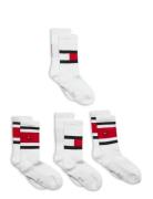 Th Kids Flag 4P Ecom Sockor Strumpor White Tommy Hilfiger