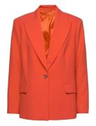 2Nd Janet - Attired Suiting Blazers Single Breasted Blazers Orange 2ND...