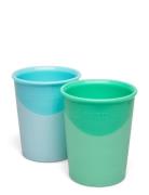 Twistshake Twistshake 2X Cup 170Ml 6+M Pastel Blue Green Grön