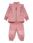 En Fant Thermal Set Girl - Solid Rosa