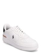 Smooth/Grny Lth-Masters Crt-Sk-Ltl Låga Sneakers White Polo Ralph Laur...