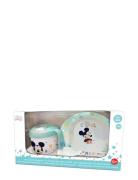 Disney Baby 3 Pcs Set In Gift Box Mickey Cool Like Mickey Home Meal Ti...