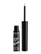Epic Wear Metallic Liquid Liner Eyeliner Smink Grey NYX Professional M...
