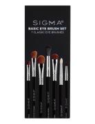 Basic Eye Brush Set Makeup-penslar Smink Multi/patterned SIGMA Beauty