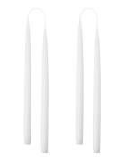 Kunstindustrien Hand Dipped Candles, 4 Pack Vit