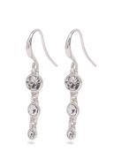 Lucia Recycled Crystal Earrings Silver-Plated Örhänge Smycken Silver P...