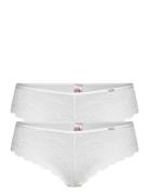 2-Pack Angie Brasilian Lingerie Panties Brazilian Panties White Hunkem...