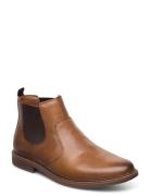 Mens Bregman - Morago Stövletter Chelsea Boot Brown Skechers