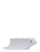 Cushi D Low-Cut-Sock 6-Pack Ankelstrumpor Korta Strumpor White Polo Ra...