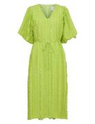 Numoleko Dress Knälång Klänning Green Nümph