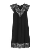 Nightdress Victoria Nattlinne Black Damella Of Sweden