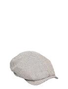 Newsboy Slim Cap Accessories Headwear Flat Caps Multi/patterned Wigéns