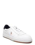 Court Leather Low-Top Sneaker Låga Sneakers White Polo Ralph Lauren