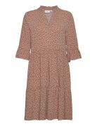 Edasz Dress Knälång Klänning Beige Saint Tropez