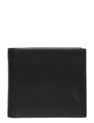 Signature Pony Leather Wallet Accessories Wallets Classic Wallets Blac...