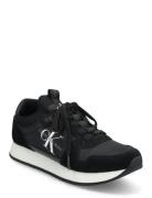 Calvin Klein Runner Sock Laceup Ny-Lth Wn Svart