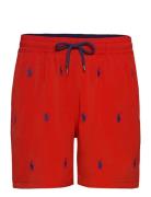 Recycled Polyester-Traveler Short Badshorts Red Polo Ralph Lauren